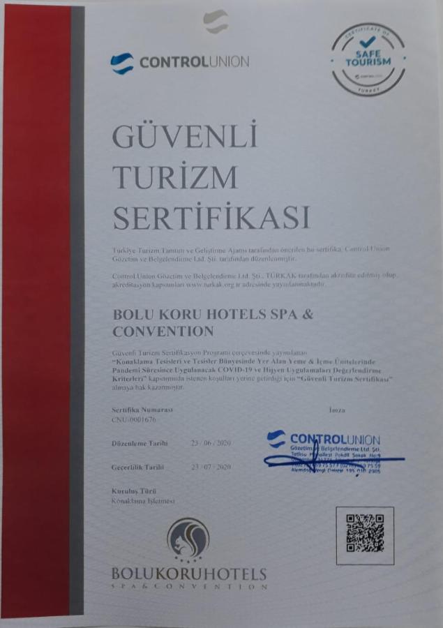 Bolu Koru Hotels Spa & Convention Yolcati  Экстерьер фото